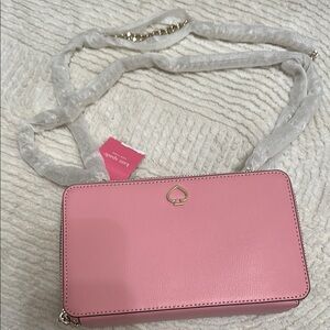Kate Spade Pink Crossbody Bag- adel